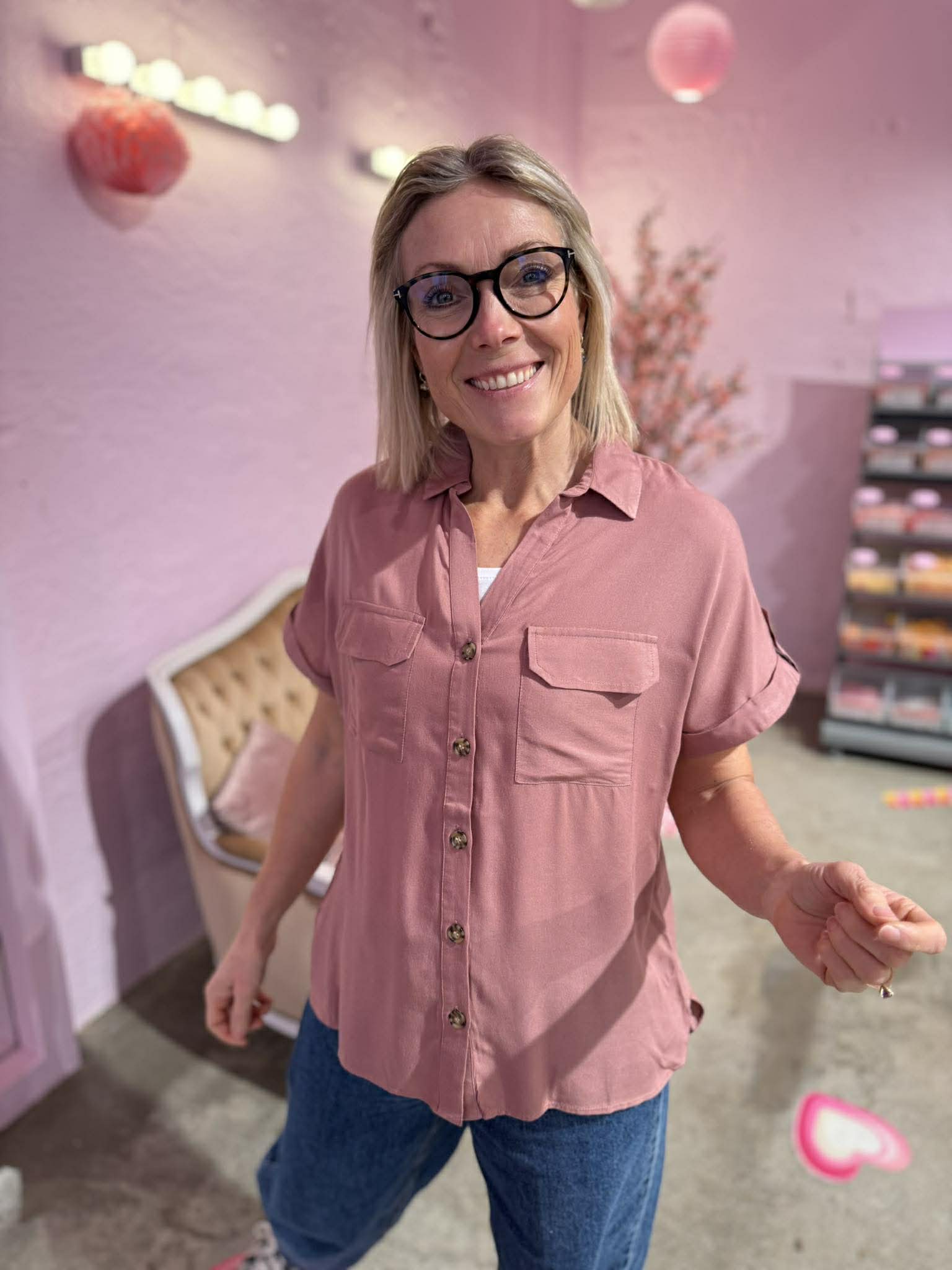 VMBUMPY Shirt - Nostalgia Rose